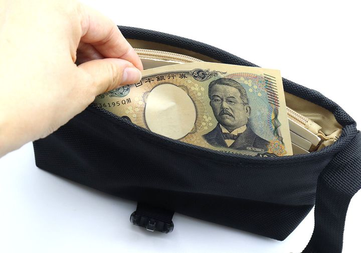 宝島社雑誌付録モノマックス3月号増刊のコールマンのお財布ショルダーバッグ6