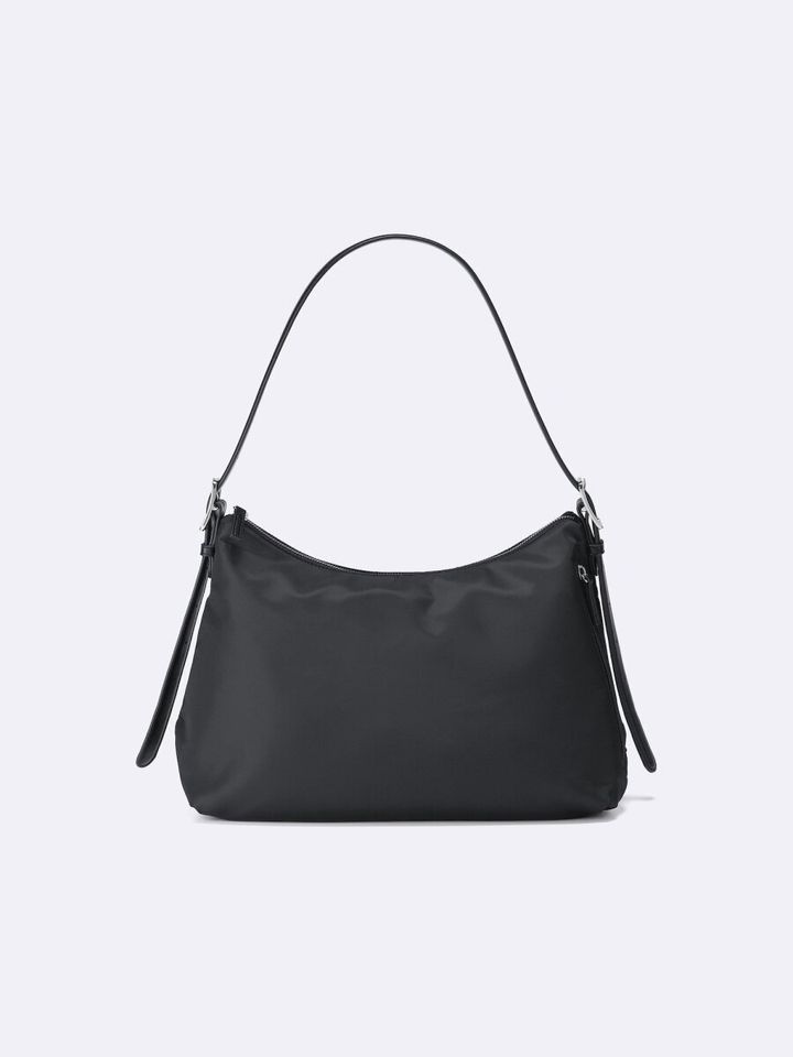 2026gu大人女性おすすめ黒2WAYナイロンバッグ