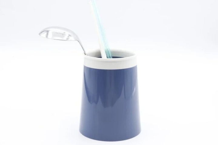 ダイソー KOKU箸立て（アイアンブルー）