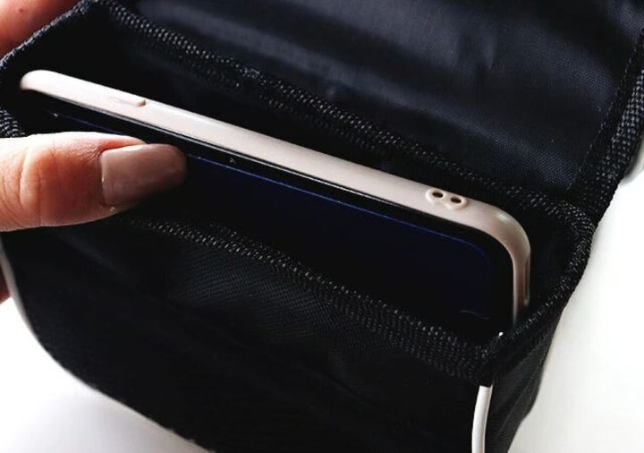 ダイソー 自転車用ダブルバッグ（トップチューブ用） 使用例