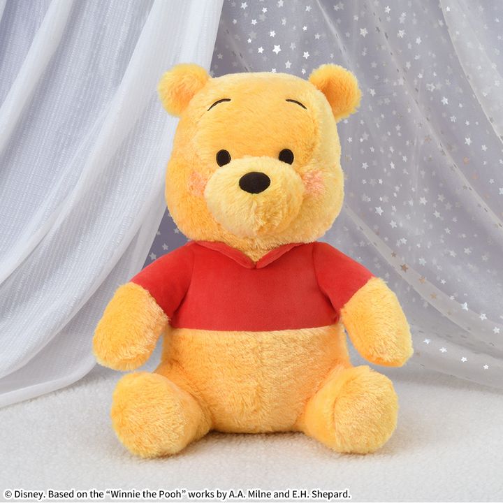 くまのプーさん 赤いほっぺ LLぬいぐるみ ピュアキラVer.