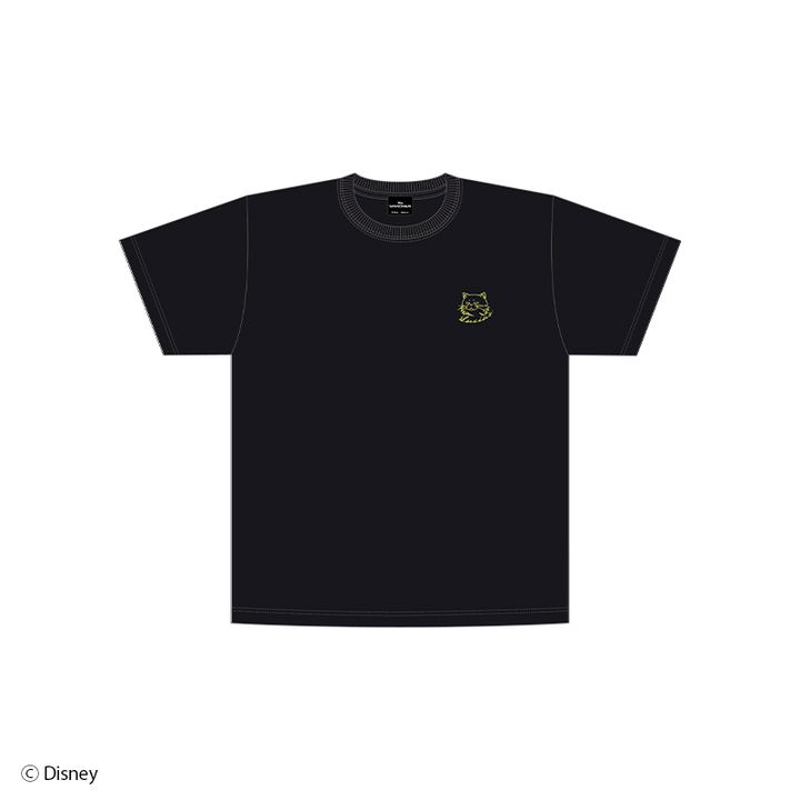 刺繍Tシャツ ブラック