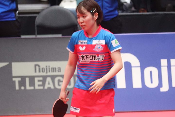 平野美宇 撮影：SPREAD編集部