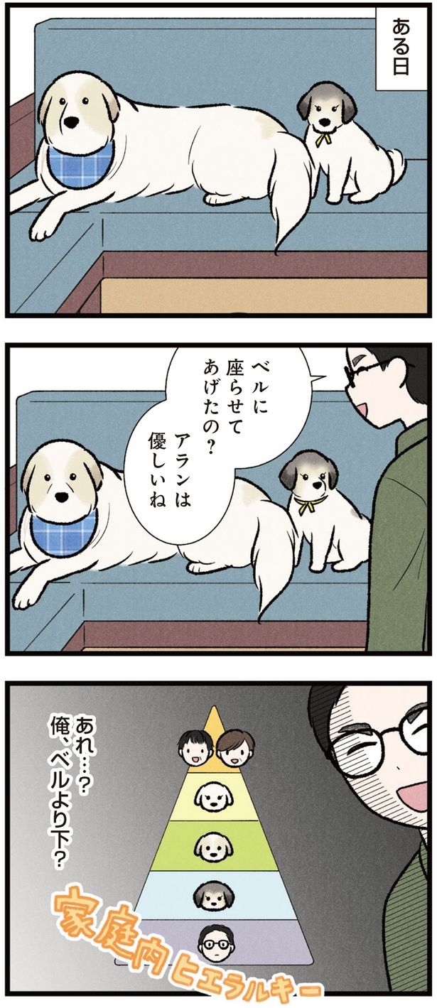 ベルに座らせてあげたの？ （C）今日のルンルン、黒羽沙乃／KADOKAWA