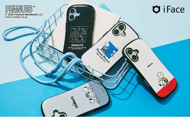 スヌーピーの新作デザイン4種が「iFace」より登場