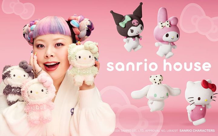 マッシュスタイルラボ サンリオ監修ブランド「sanrio house」デビュー