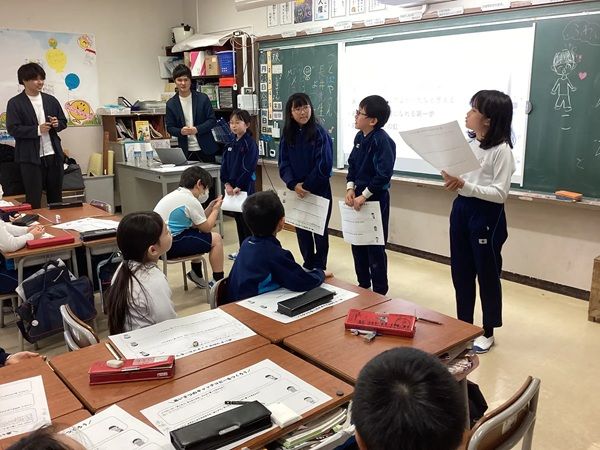 コピーライター事務所「ことばやさん」が、箕面自由学園小学校で特別授業を実施！