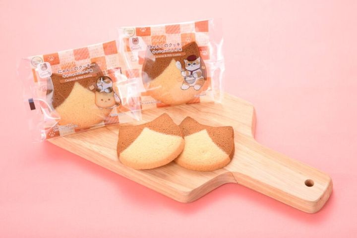 にゃんこのクッキー キャニャメルミルク味 税込145円