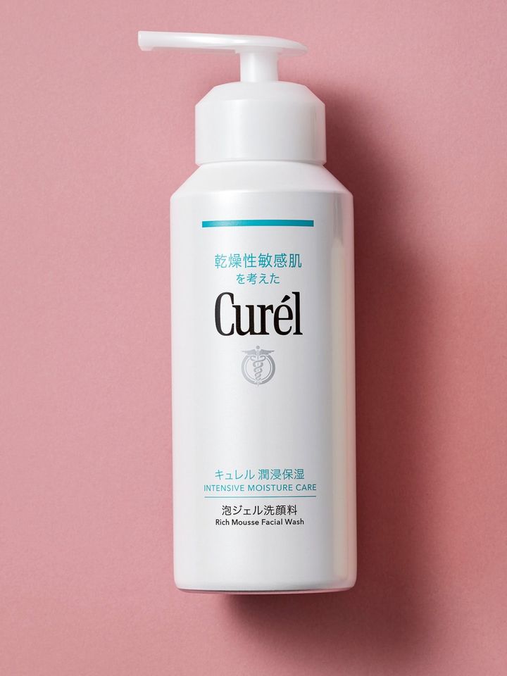 Curél (キュレル)の 潤浸保湿 泡ジェル洗顔料