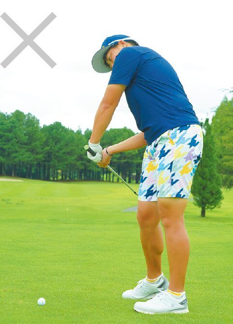 シャンクは「左ワキに手を挟む」だけで防止できる！女子プロが解説