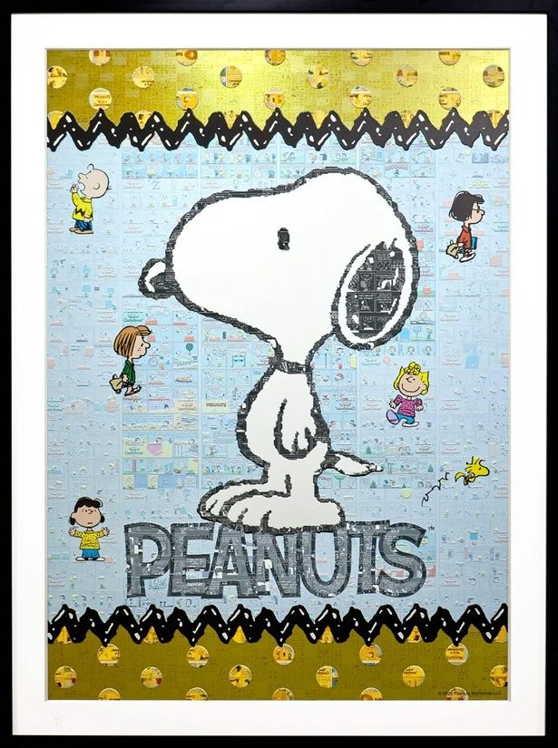 「Friends」サイズ：W594×H841ミリ／W702×H949ミリ(額装付き) 