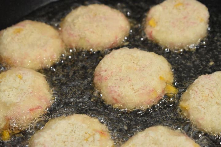 はんぺんで海老カツ風