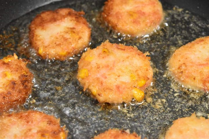 はんぺんで海老カツ風