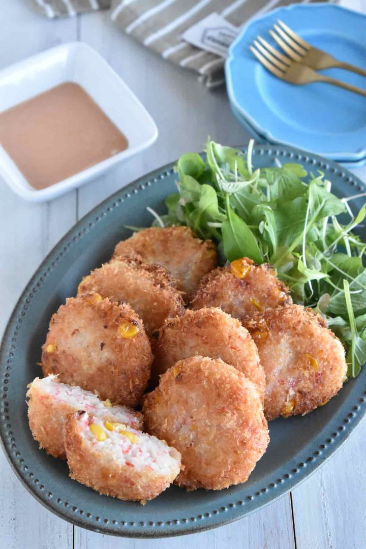 はんぺんで海老カツ風