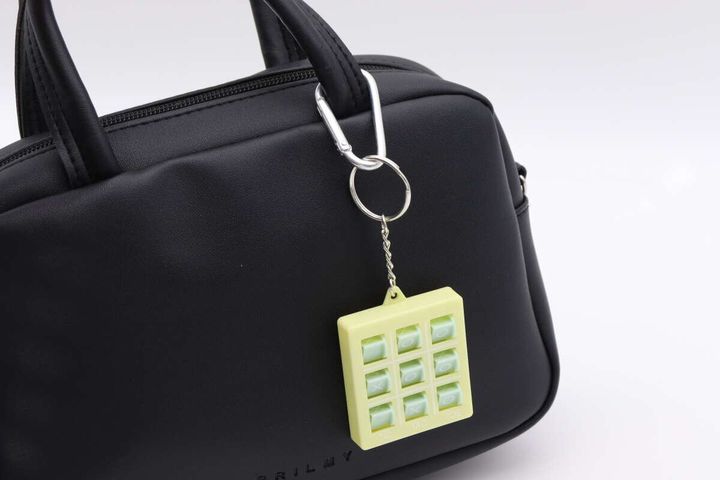 キーホルダー（マルバツゲーム） 取り付け