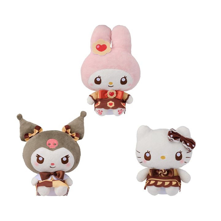ゆるかわ サンリオキャラクターズ ぬいぐるみ Dolly Cookies