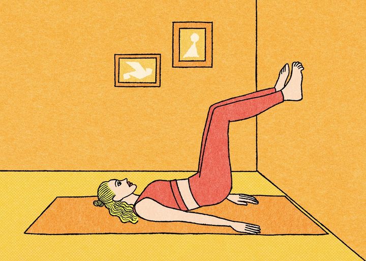 自宅の壁を使って効率的に痩せ体質