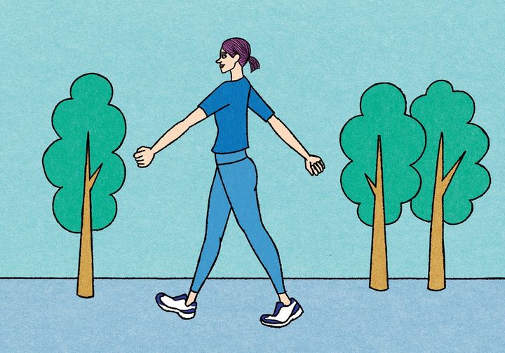 骨盤を意識して歩けば美しいボディラインに