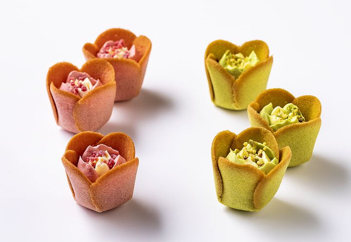 チューリップローズ ストロベリーバター／ピスタチオバター