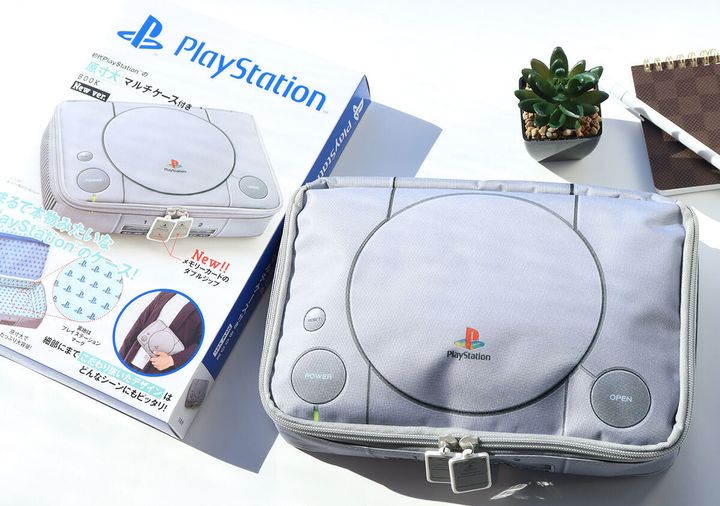 初代PlayStation TMの原寸大マルチケース付きBOOK New ver．