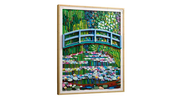 レゴ(R)アート Claude Monet ＜睡蓮の池に架かる橋＞ イメージ2