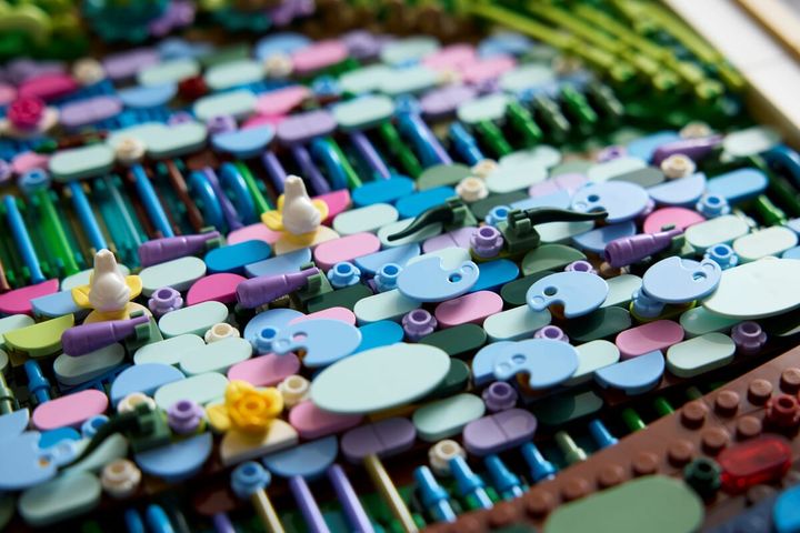 レゴ(R)アート Claude Monet ＜睡蓮の池に架かる橋＞ イメージ3