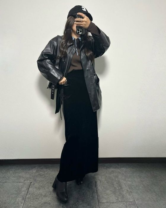 しまむら「配色2枚襟プルオーバー」