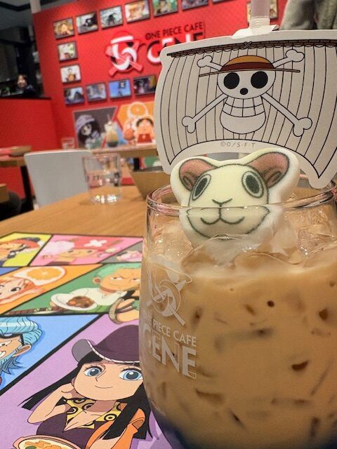 「ゴーイング・メリー号ドリンク」ONE PIECE CAFE GENE（C）尾田栄一郎／集英社・フジテレビ・東映アニメーション