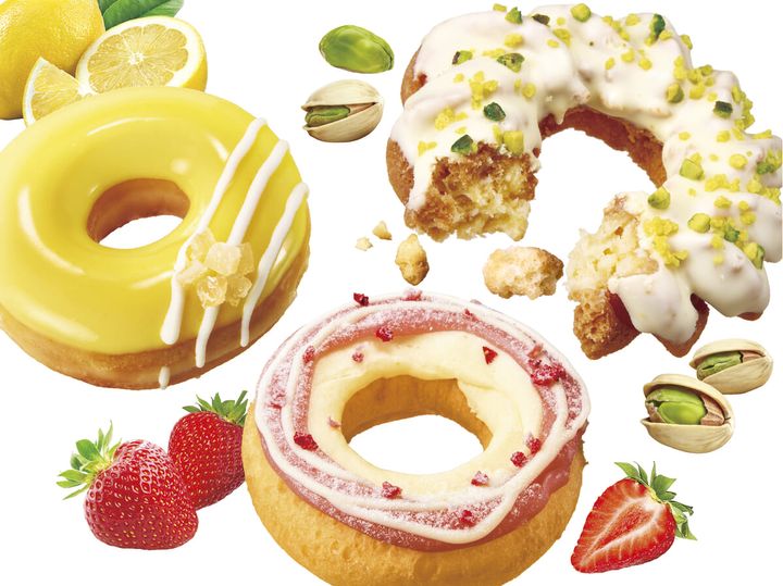 クリスピー・クリーム・ドーナツ「食感で味わう春ドーナツ」