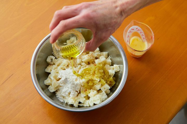 材料を合わせる