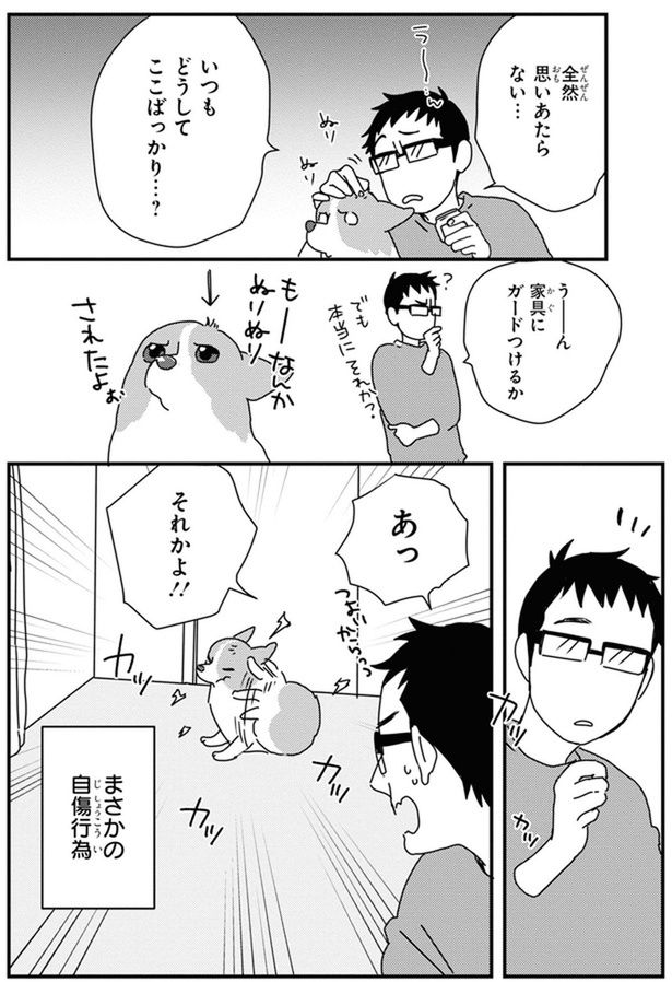 どうしてここばっかり…？ (C)らくだ／KADOKAWA