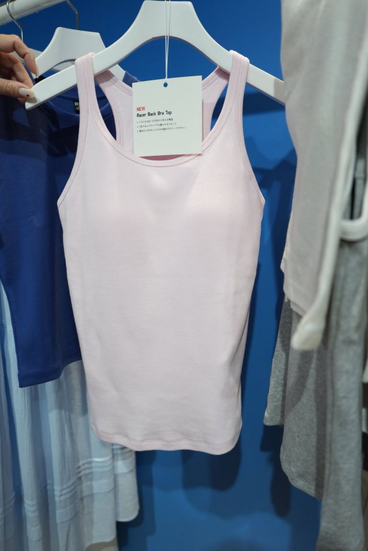 26ssユニクロ展示会_新作ブラトップ