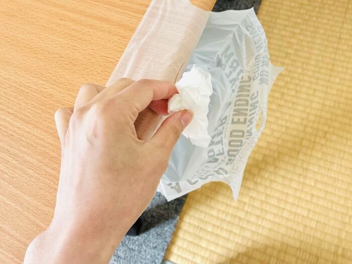 セリアで大当たり！〈ナゾの形〉が大活躍♪捨てるときまで快適な優秀袋の正体