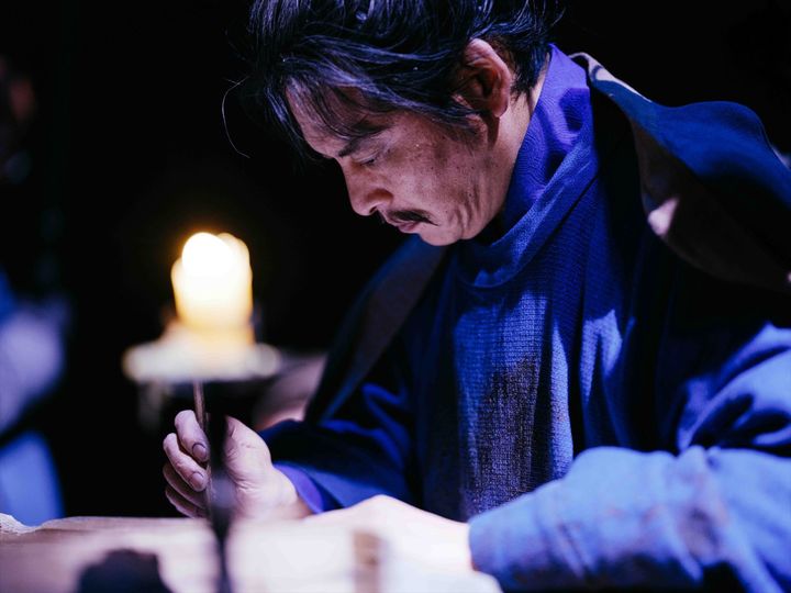 連続ドラマ『北方謙三 水滸伝』宋江（織田裕二）の場面写真 （C）北方謙三／集英社（C）2026WOWOW／NTTドコモ width=