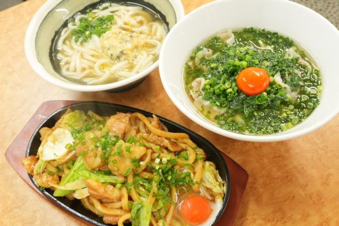 小倉名物肉うどん いのうえ本店 期間限定メニュー3種類
