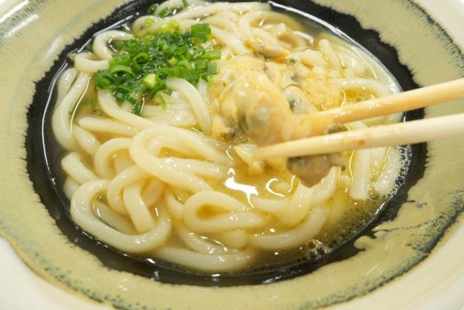 小倉名物肉うどん いのうえ本店 あさりバターうどん