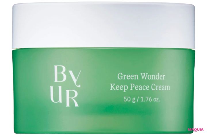「翻弄ゆらぎ肌」におすすめのコスメ バイユア スージンググリーン クリーム V1