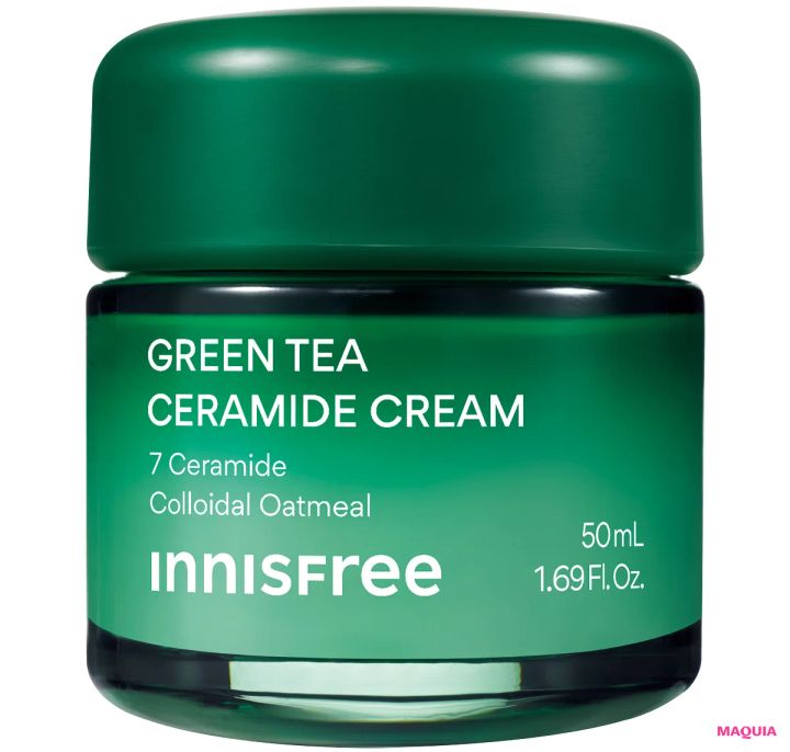 「慢性的ゆらぎ肌」タイプにおすすめのコスメ グリーンティー セラミド バリア クリーム