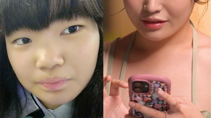 【写真・画像】美人上智大生（21歳）、“整形前”中2の頃の顔を公開し男子驚き「確かに系統が違うかも…」 1枚目