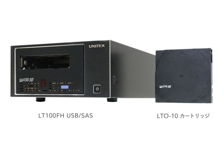 ユニテックス USB/SAS LTO-10ドライブ LT100FH USB/SAS