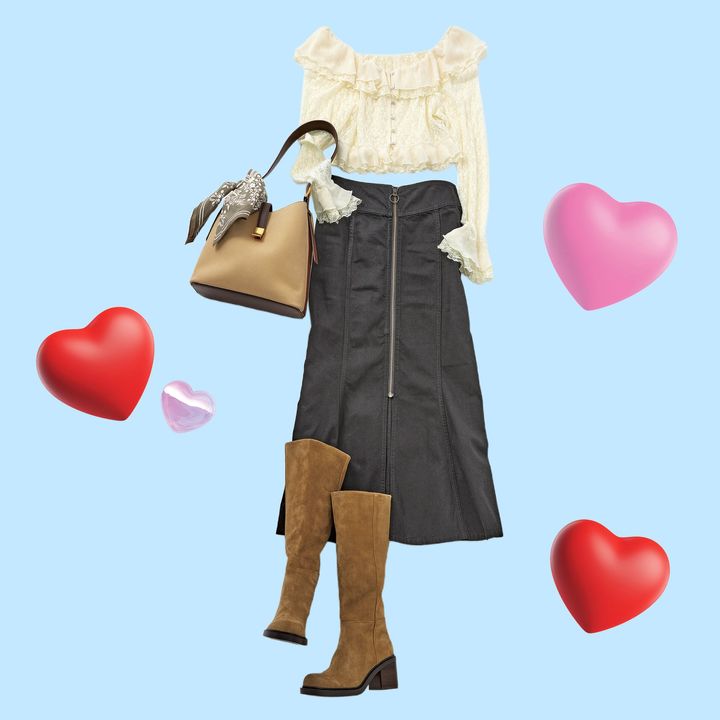 京都旅行コーデ