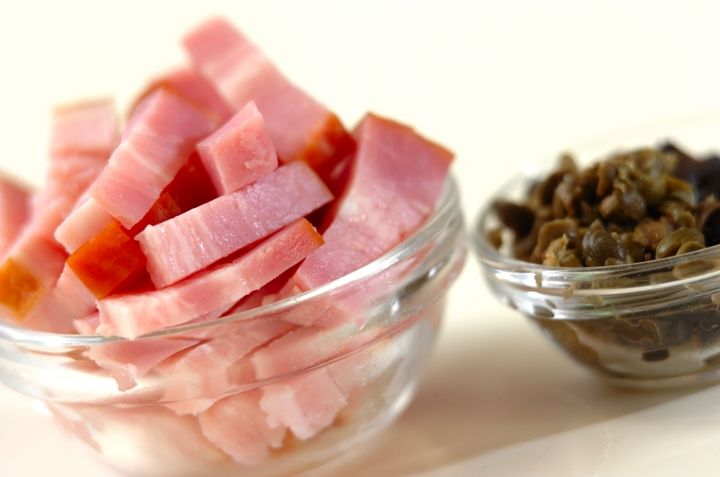 プッタネスカの下準備1