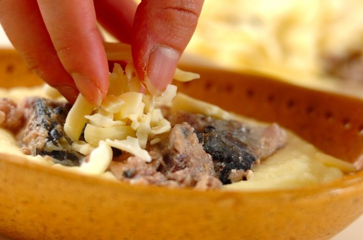 サバポテトグラタンの作り方3