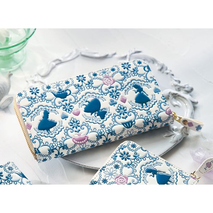 浅草文庫本革長財布 アリス