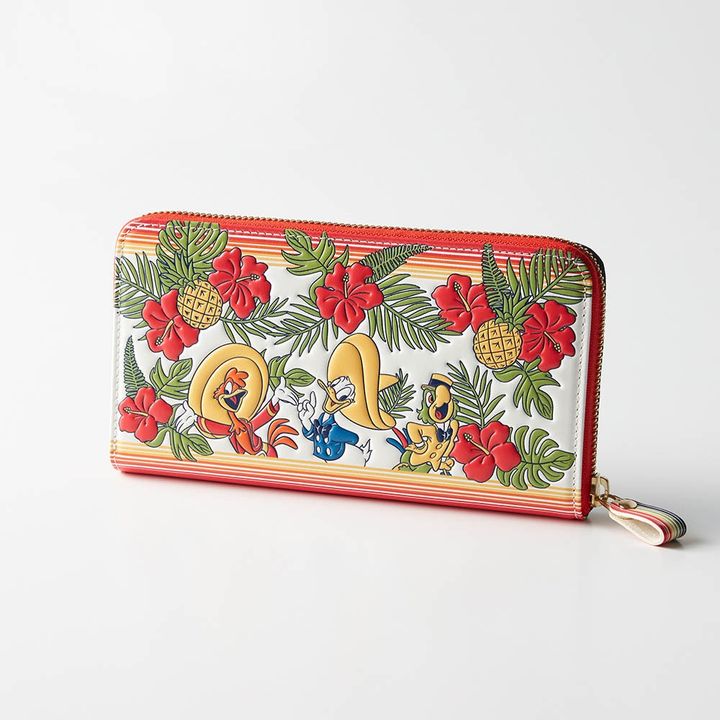 浅草文庫本革長財布 三人の騎士