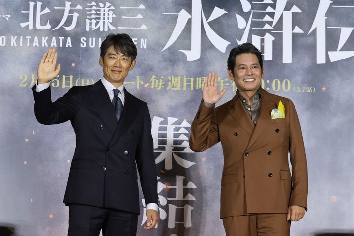 織田裕二、亀梨和也らが紡ぐ壮大叙事詩！ 愛と信念が交錯する『北方謙三 水滸伝』華やか開幕
