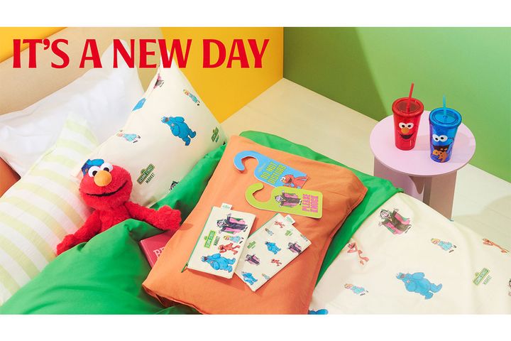 「セサミストリートマーケット」コレクションテーマは「IT’S A NEW DAY」