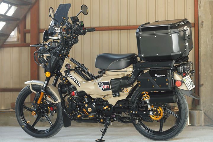 【ホンダ・CT125カスタム】無骨にして上質ロングレンジアドベンチャー仕様