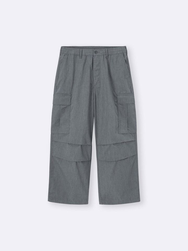 2026gu大人女性おすすめスーパーワイドカーゴパンツ