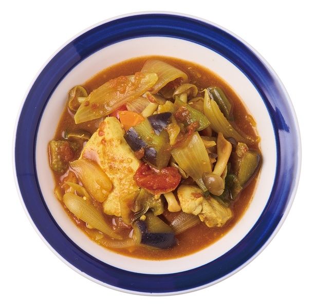 7種の食材を使った超ヘルシーなカレー （C）ゆりな／KADOKAWA